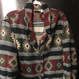 Chico's Retro Southwestern Jacket - 348 $35 or $30 w/offer